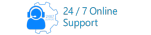 24/7 Online Support